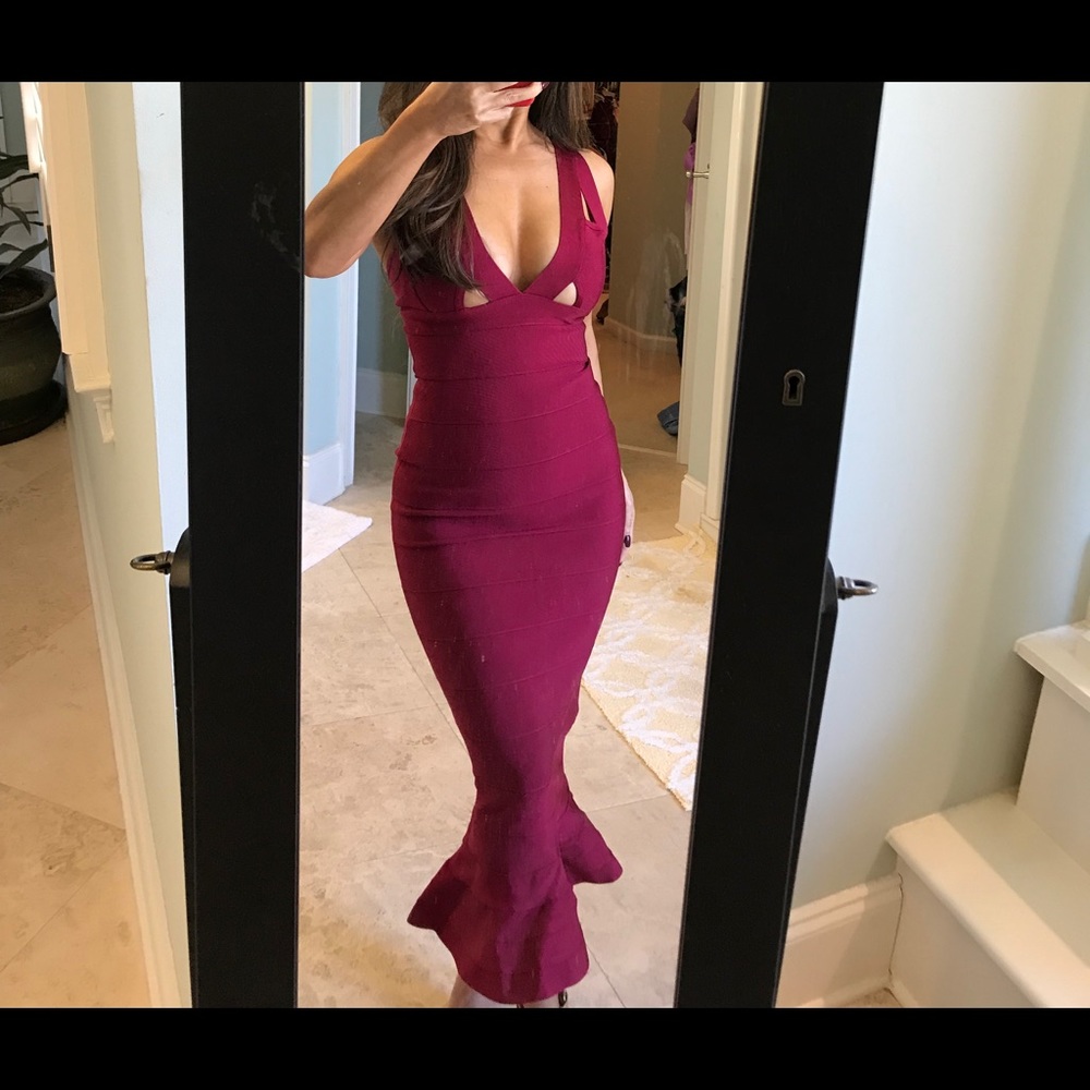 Amekana bandage dress